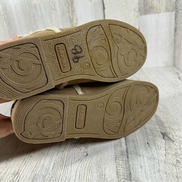 NEW Xhilaration Kameke Suede Faux Sherpa Lined Tall Boots #34 - Picture 9 of 10